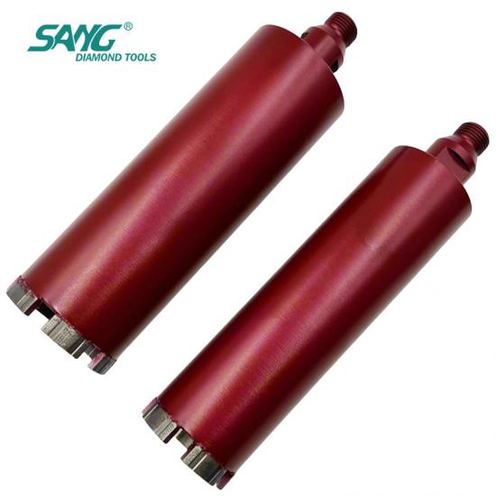 Laser welded turbo Arix diamond core drill bit for reinforced concrete