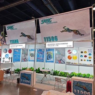 Rendez-vous sur le stand S11506 de Sang Diamond Tools au salon World of Concrete 2026